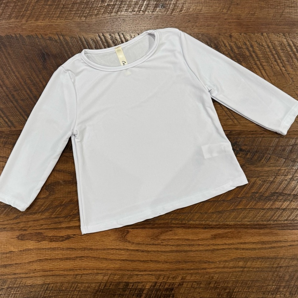 Classic White Kids Long Sleeve Shirt NWT